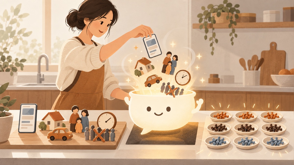 把口袋名單截圖連同出發地、人數、交通和時間條件一起交給 AI，用排程 Prompt 排出連假三天行程
