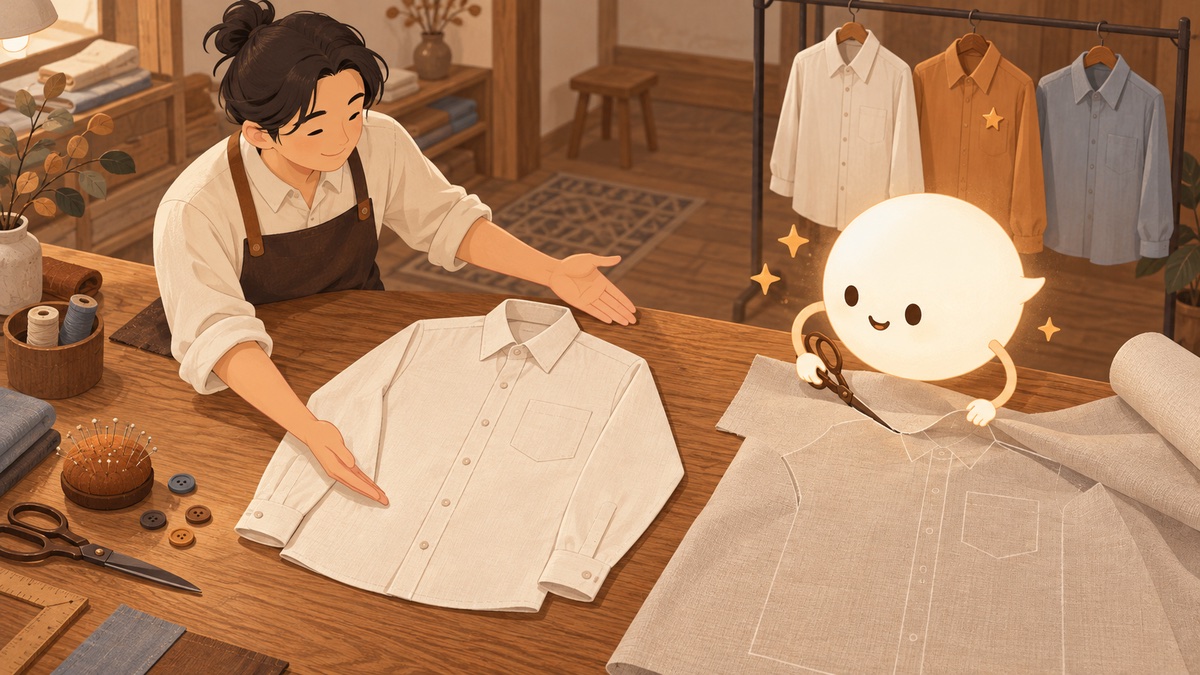 提示詞範例技巧插畫:用 few-shot 樣本示範取代抽象形容,AI 照著範例產出符合期待的語氣與風格